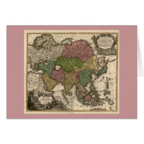 1700's Map of Asia cards by ZephyrusBooks 1700's Map of Asia cards