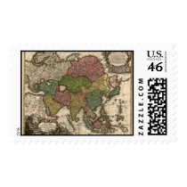1700's Map of Asia postage by ZephyrusBooks 1700's Map of Asia postage