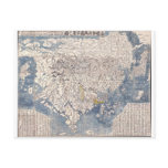 1710 Japanese Buddhist Map of World Post Cards