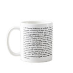 1710 Japanese Map of Buddhist World Coffee Mug