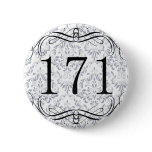 171 Area Code Pinback Buttons