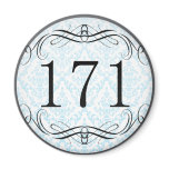 171 Area Code Refrigerator Magnets