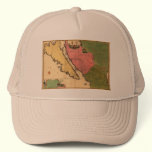 1720 Map - La Californie ou Nouvelle Caroline hats