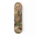 1721 Map of Europe skateboards