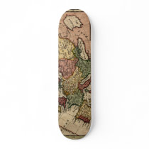 1721 Map of Europe Skateboards