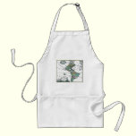 1725 South and North America Map aprons