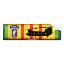 173rd Abne. Bde.CH-47 Chinook VSM Bumper Sticker