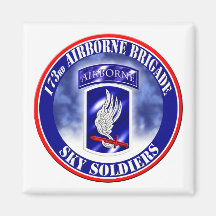 173rd Airborne Brigade Combat Team 002 Magnet