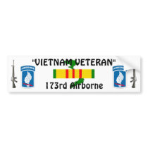 173rd Airborne bumper sticker