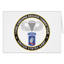 173rd Airborne Division Greeting Card