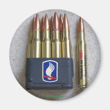 173rd airborne patch vet magnet vfw army garand