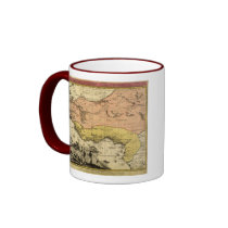 1743 West Africa Map mugs