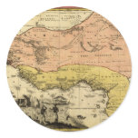 1743 West Africa Map Sticker