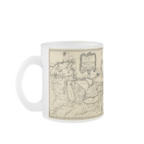 1755 Great Lakes and New France / Canada Map mugs by ZephyrusBooks 1755 Great Lakes and New France / Canada Map mugs