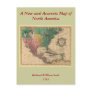1763 North America Map Post Cards