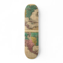 1763 North America Map skateboards by ZephyrusBooks 1763 North America Map skateboards