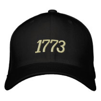 1773 embroidered hats
