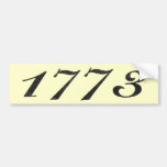 1773 PEGATINA DE PARACHOQUE
