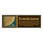1775 Astrolabe Quadrant Bookmarks Business Cards
