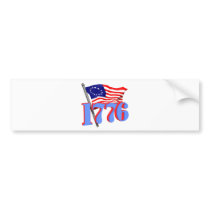 1776 Independance Day Bumper Sticker