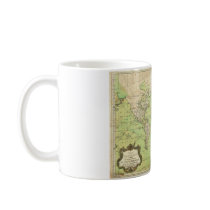 1778 Bellin Nautical Chart or Map of the World Mugs