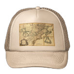 1778 Map of Canada and the United States Hats