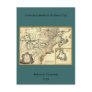 1778 Map of Canada and the United States Postcard
