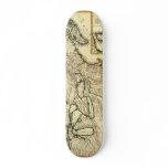 1778 Map of Canada and the United States Skate Deck