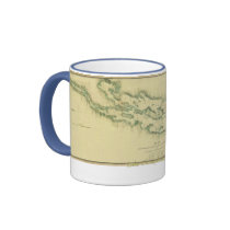 1779 Chart of Lake Champlain mugs by ZephyrusBooks 1779 Chart of Lake Champlain mugs
