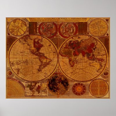World Map Old