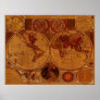 1780 Old World Map Art Print