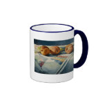 1786 Peaches on Quilt Mug