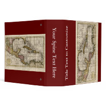 1790 Map of The West Indies by Dilly and Robinson 3 Ring Binders