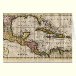 1790 Map of The West Indies by Dilly and Robinson cards