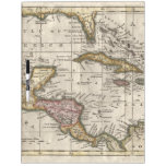 1790 Map of The West Indies by Dilly and Robinson Dry-Erase Whiteboard
