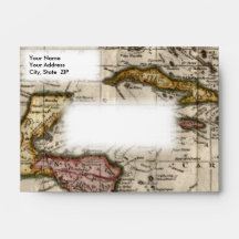 1790 Map of The West Indies by Dilly and Robinson Envelopes