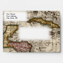 1790 Map of The West Indies by Dilly and Robinson Envelopes
