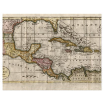 1790 Map of The West Indies by Dilly and Robinson flyers