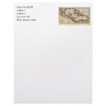 1790 Map of The West Indies by Dilly and Robinson Personalized Letterhead