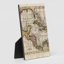 1790 Map of The West Indies by Dilly and Robinson Photo Plaque