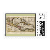 1790 Map of The West Indies by Dilly and Robinson postage