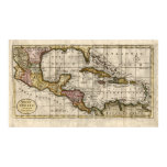 1790 Map of The West Indies by Dilly and Robinson Poster