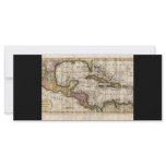 1790 Map of The West Indies by Dilly and Robinson Rack Card Template