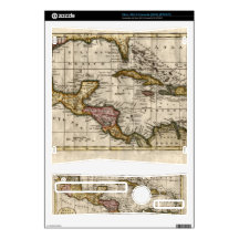 1790 Map of The West Indies by Dilly and Robinson Decals For Xbox 360 S