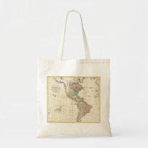 1796 Mannert Map of North and South America Bag