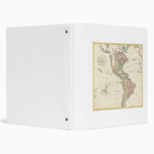 1796 Mannert Map of North and South America Binder