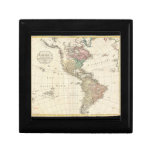 1796 Mannert Map of North and South America Gift Box