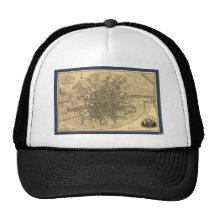 1797 Map of Dublin Ireland Trucker Hat