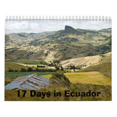 17 Days in Ecuador Calendar by Justins23