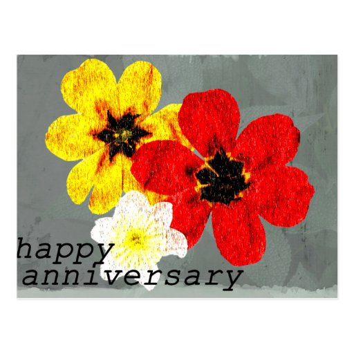 17 Happy Anniversary Postcard | Zazzle